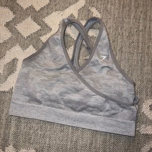 Gymshark camo sports bra
